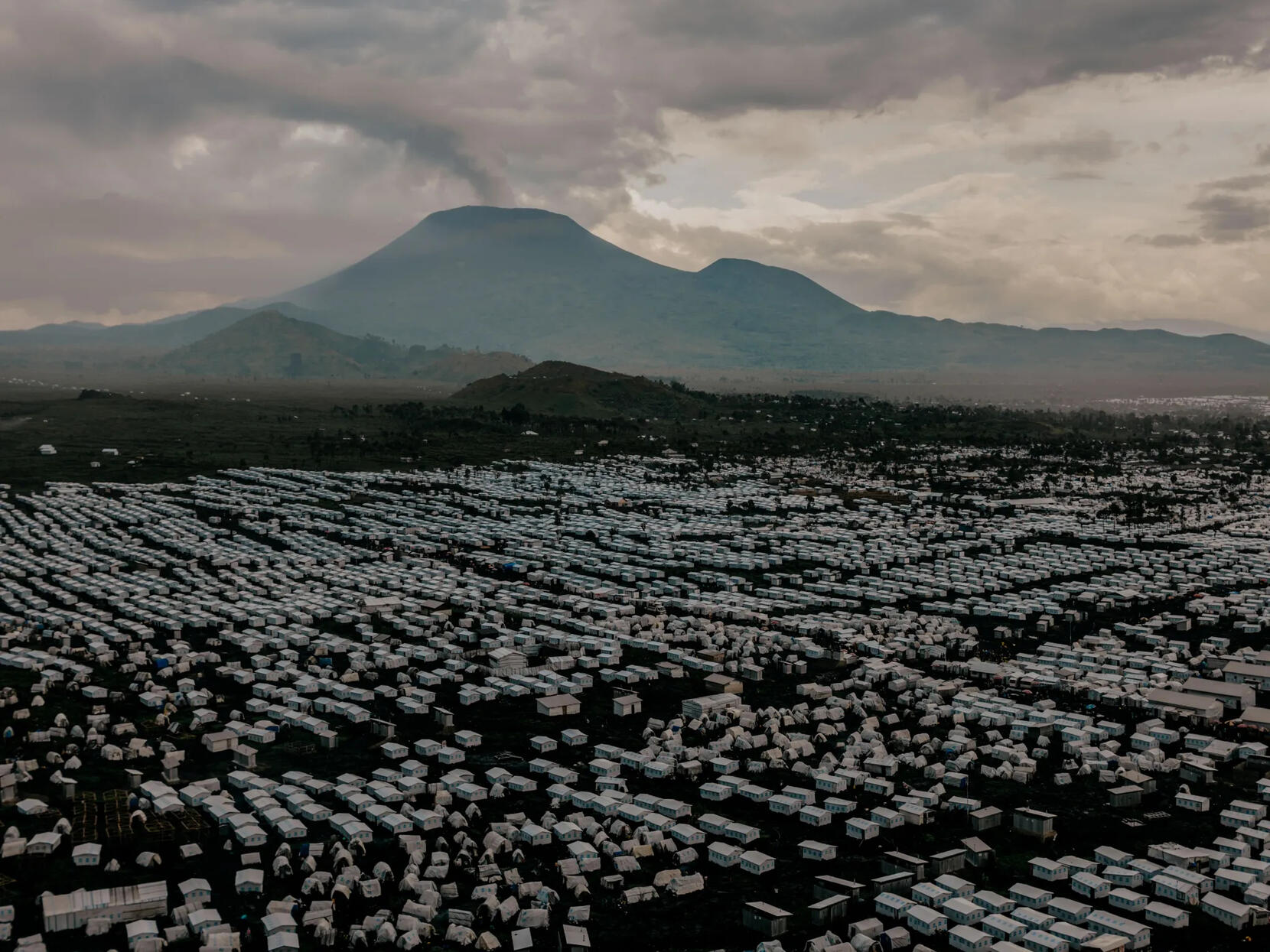 DR Congo Displacement Camp